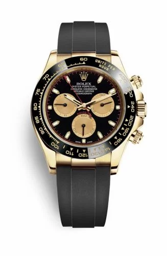 Rolex Cosmograph Daytona Yellow Gold / Cerachrom / Black / Oysterflex 116518LN-0047 (M116518ln-0047)
